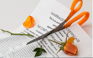 a marriage certificate shredded
